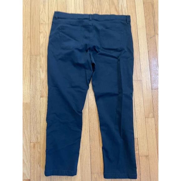 Perry Ellis portfolio mens cotton pants navy size 38x30 - Picture 3 of 4